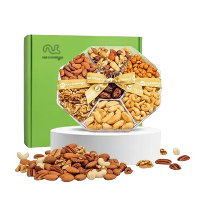 Nut Tray Platter Gift Basket