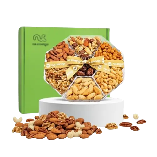 Nut Tray Platter Gift Basket